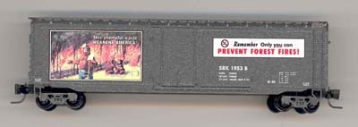 Smokey Bear Boxcar 3